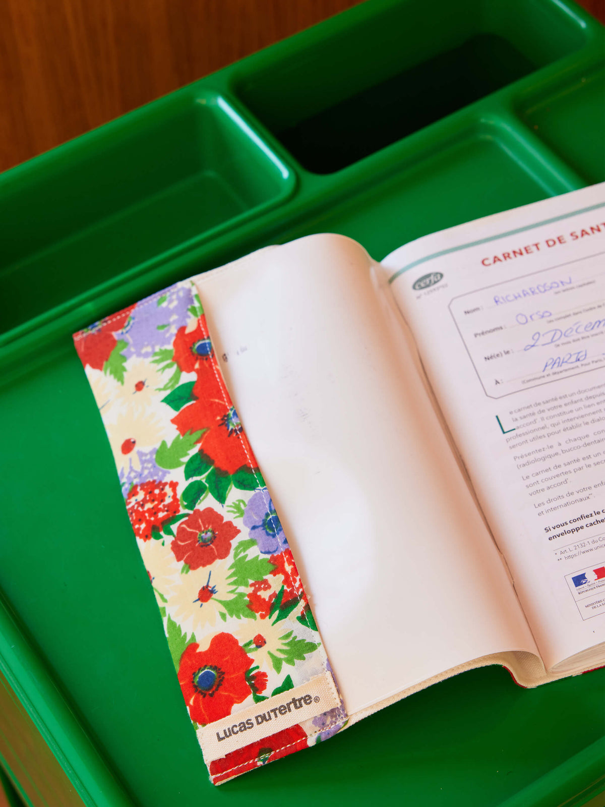 Protège carnet de santé