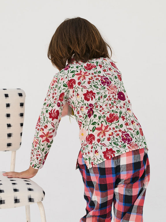 Haut de pyjama manches longues enfant