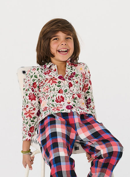 Haut de pyjama manches longues enfant