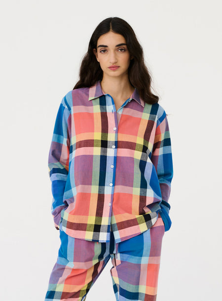 Long-sleeve pajama top