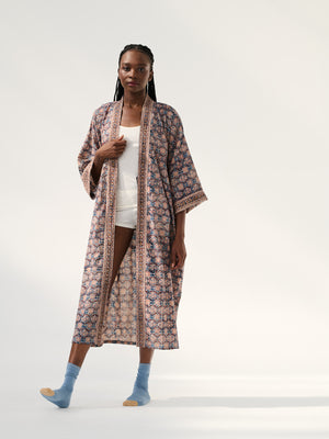 Kimono long en situation