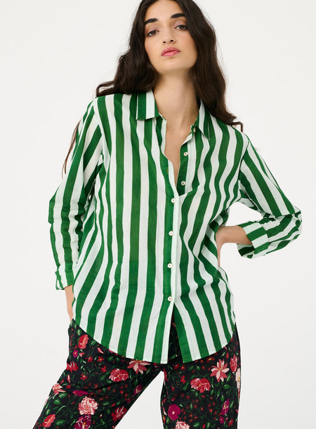 Long-sleeve pajama top