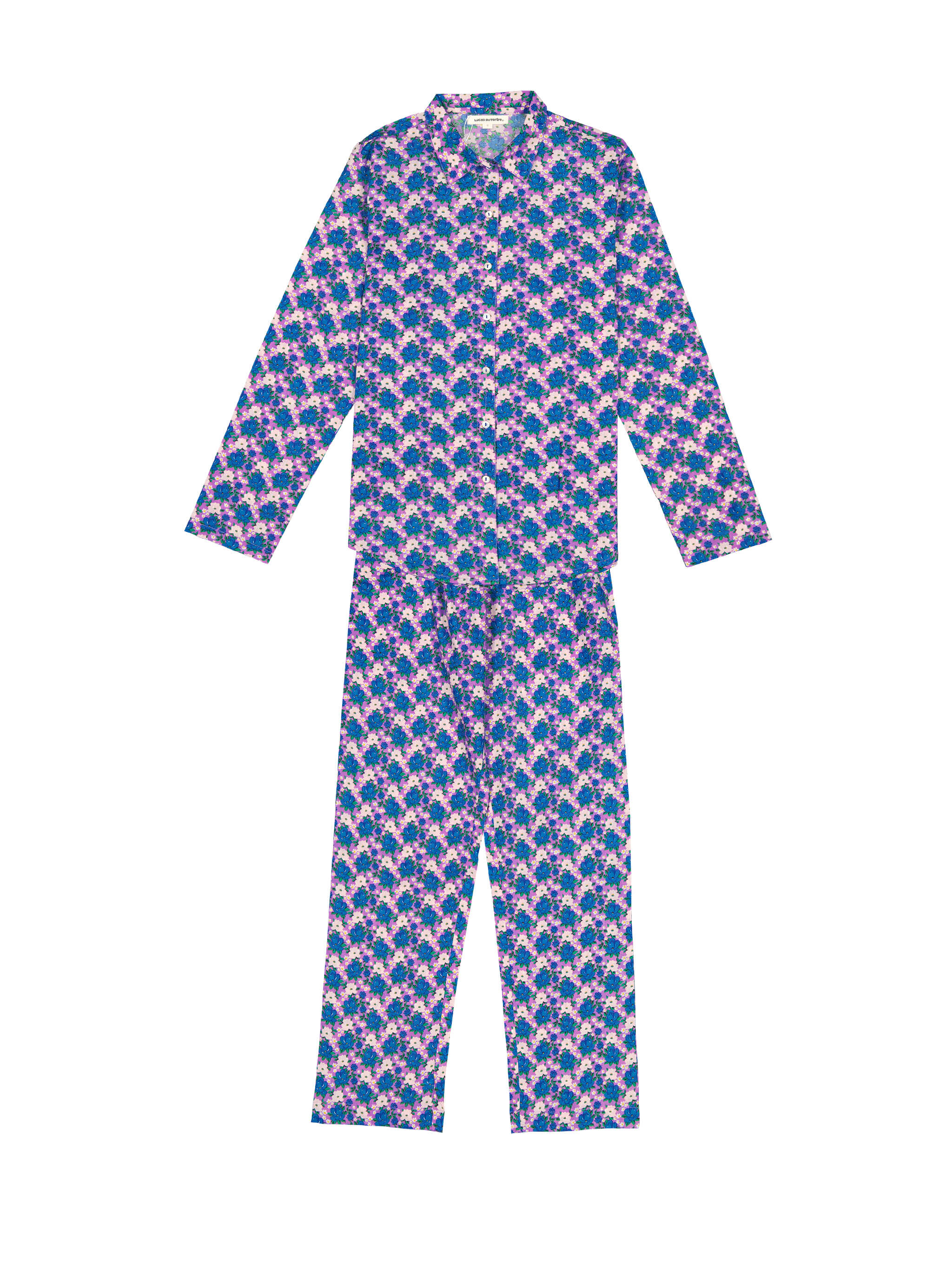 Sam flowers pajamas, Lucas du Tertre